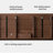 Ash Wood 70.86-inch Rectangular Three Drawers Desk