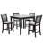 Jacomine 4 - Person Four Leg Base Dining Set
