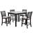 Jacomine 4 - Person Four Leg Dining Set