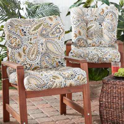 Coussin de chaise d'extérieur Lester