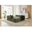 Canapé modulaire à compression avec méridienne confortable, canapé en forme de L sans siège avec assise profonde, canapé-lit modulaire minimaliste pour le salon-118056370
