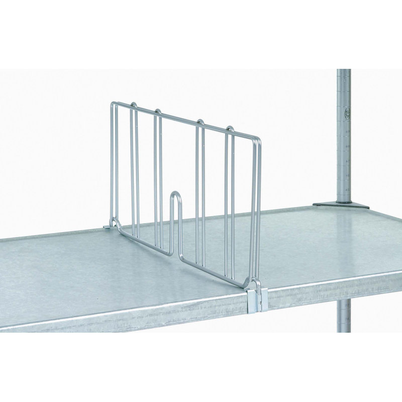 Divider for Solid Shelf, 8" H x 24" W x 10" D