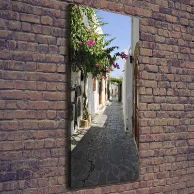 A Charming Path - Wrapped Canvas Print