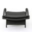 Fauteuil en osier avec accoudoirs Salem