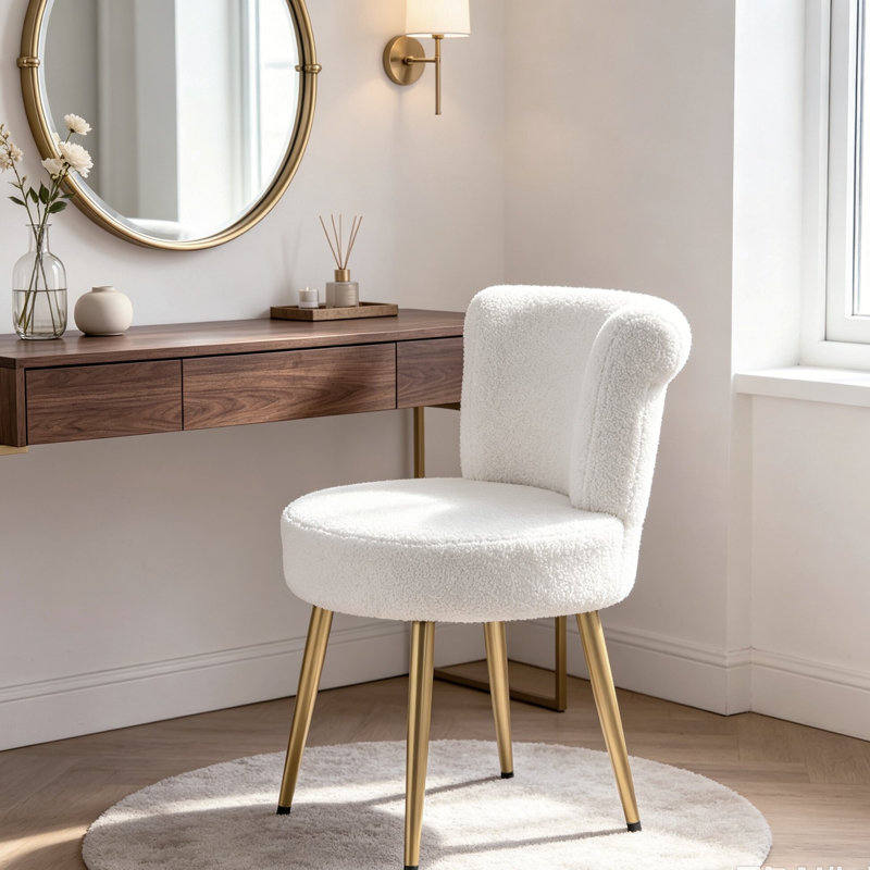 Particle Board Accent Stool