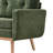 Cavelle Mid-Century Modern Loveseat Sofa