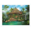 « tropical paradise », reproduction d’impression sur toile tendue-31284398