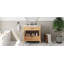 36" Rattan Bathroom Vanity with Ceramic Sink-117545798
