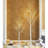 Lighted Birch Trees with 48 LED Lights