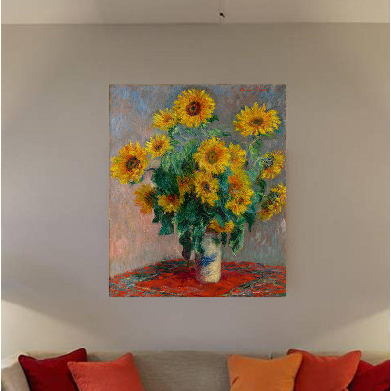 Claude Monet - Wrapped Canvas Print, 114cm H x 77cm W