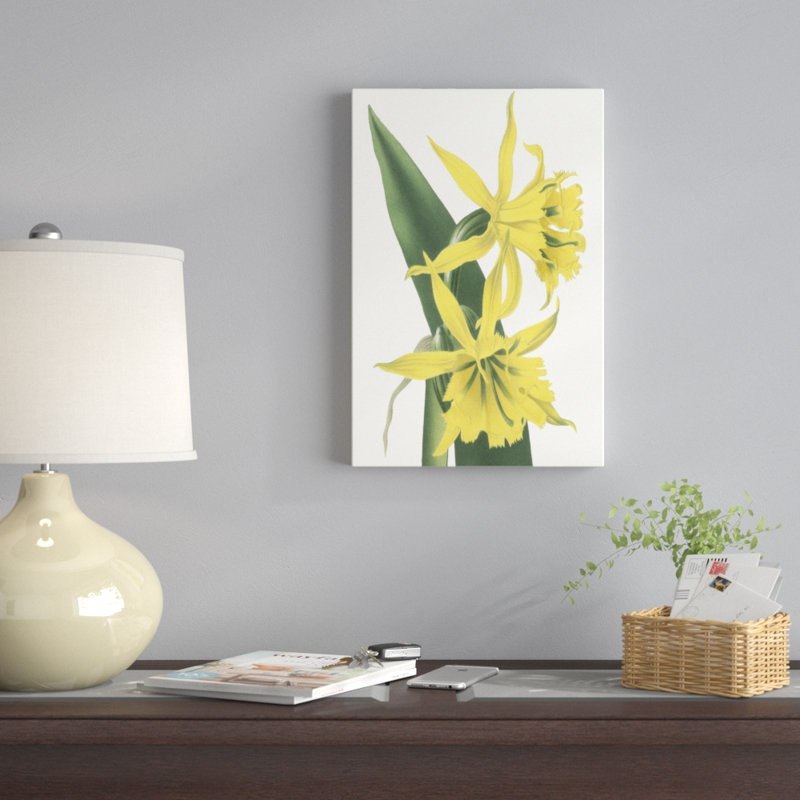 Floral Beauty 8, peinture sur toile, H 18 po x l 12 po