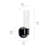 Jaheir Steel Armed Sconce-746767718