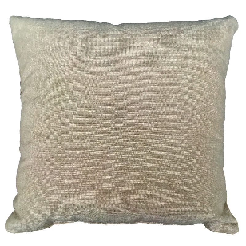 Square Cushion, White/Pink Mix