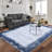 Machine Washable Rugs Bordered Modern Non-Slip Low Pile Rubber Backing Indoor Area Rug for Living Room Bedroom Kitchen Dining Room-1468328922