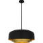 Luminaire suspendu noir mat Frankie-429137772-429137774