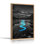 Blue River, reproduction d'art sur toile, ensemble de 1