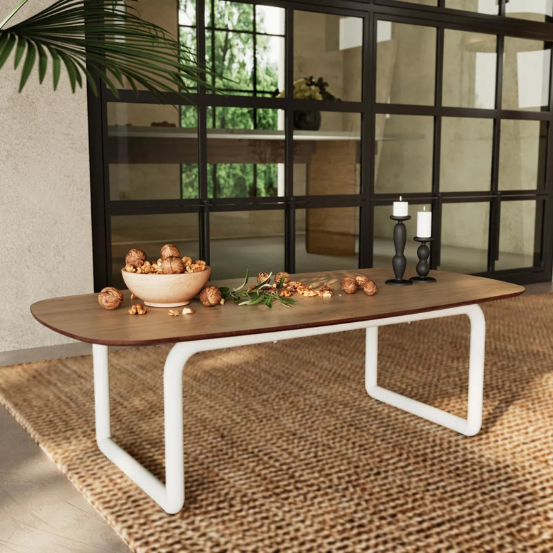 47" Large Outdoor Rectangle Coffee Table