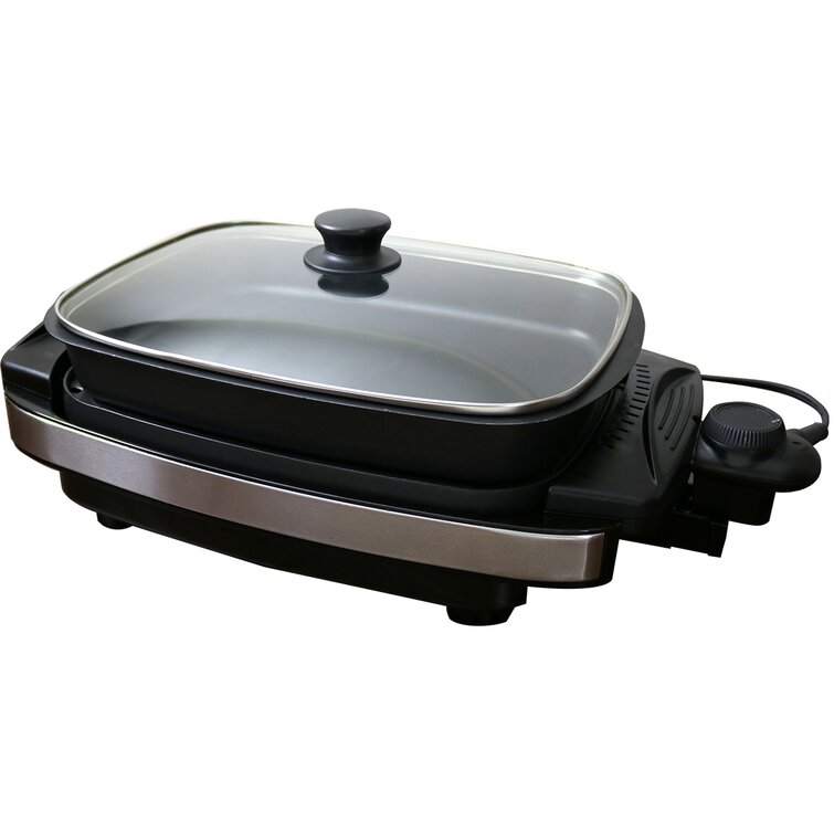 GreenLife Healthy Ceramic Nonstick, Extra Large 20 Electric Griddle For  Pancakes Eggs Burgers And More & Reviews