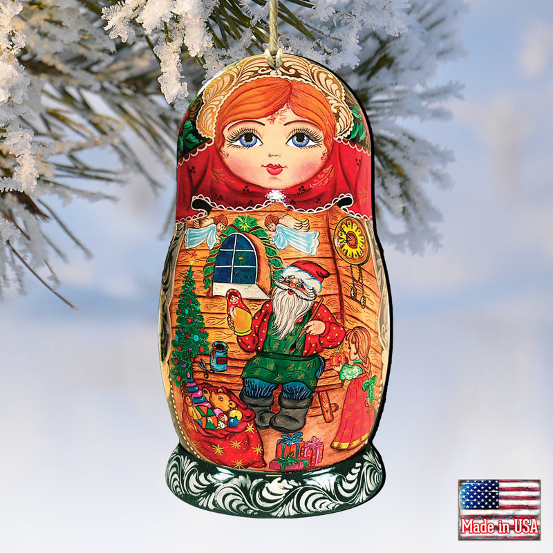 Ornement suspendu Tidaholm Matreshka