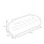 Banc rembourré en cuir Runo-1900221582