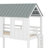 Twin Size House Bunk Bed With Trundle