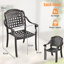 Altariq Stackable Outdoor Patio Dining Armchair