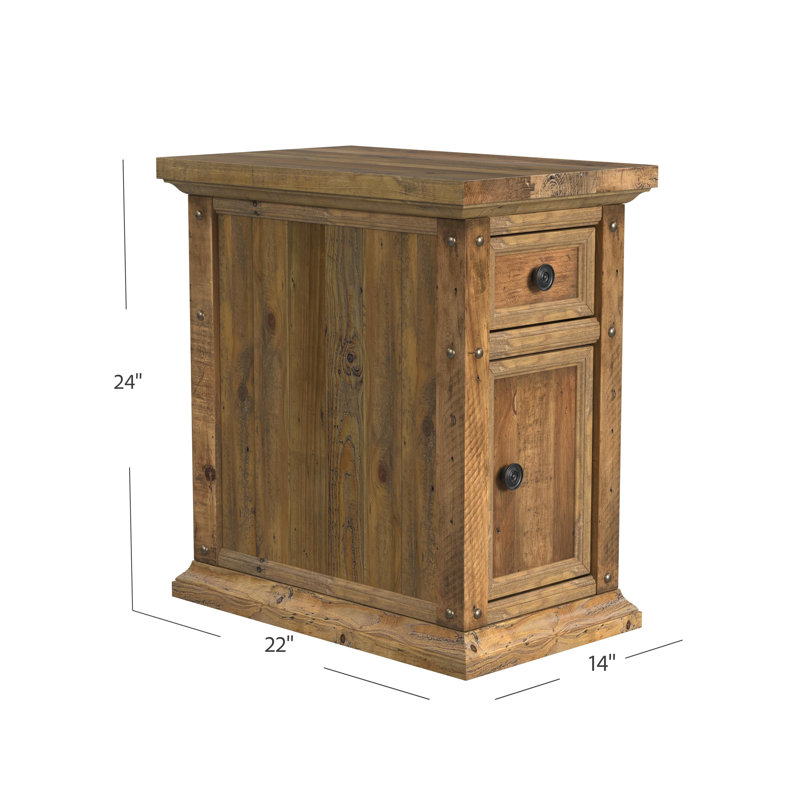 Armoire en bois récupéré Eralynn