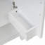 Meuble-lavabo 30 po avec lavabo en céramique, rangement polyvalent