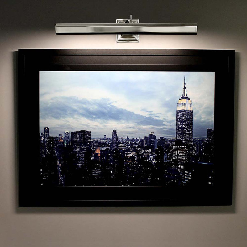 Hemmingway 1-Light LED Wall Picture Light, Rubbed Bronze