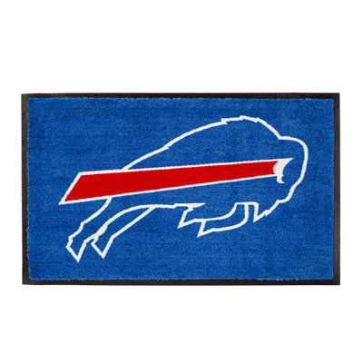 NFL Indoor/Outdoor Logo Rug with Rubber Back