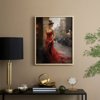 Reproduction encadrée WOMEN Series CDLxx - bois massif