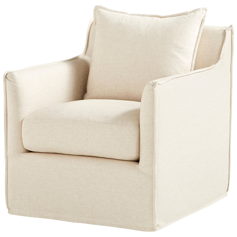 Sovente Upholstered Swivel Armchair
