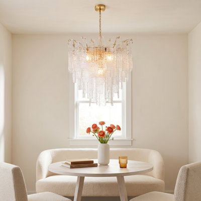 Mesmer Iron 9-Light Chandelier