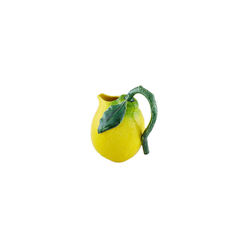 Lemon Earthenware Pitcher