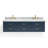 Macolm 73'' Double Bathroom Vanity with Carrara Marble Top-2099418070-2099418071-2123793654