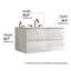 Meuble-lavabo simple 36 po avec dessus en céramique avec trop-plein Derrance, pré-assemblé-2075475027-2025746523