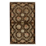 Handmade Silk and Wool Area Rug