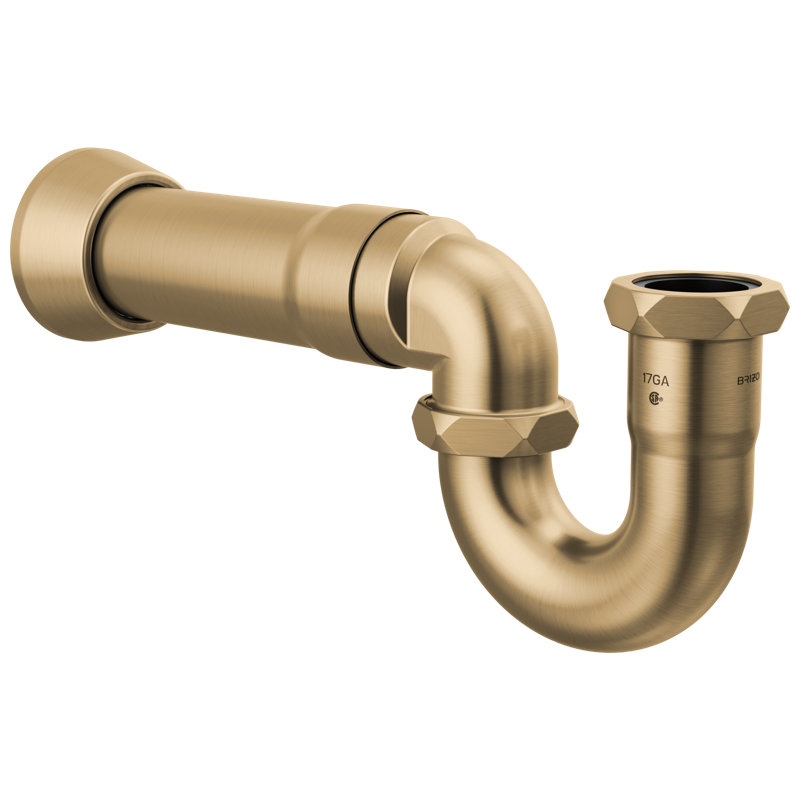 17-Gauge P-Trap With Flange