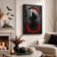 «Dark Fantasy», art mural sur toile d'Halloween-1073482736