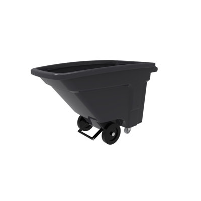 1/2 CUYD UTILITY DUTY NESTABLE MANUAL TILT TRUCK - INDUSTRIAL GRAY