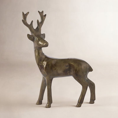 Glenwood Deer Figurine 6.5"x 2.25"x 8.75"