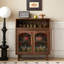 Buffet 31,5 po en noyer rétro brun-61014088