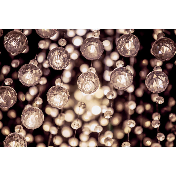 House Of Hampton® Crystal Chandelier By - Wrapped Canvas Photograph 