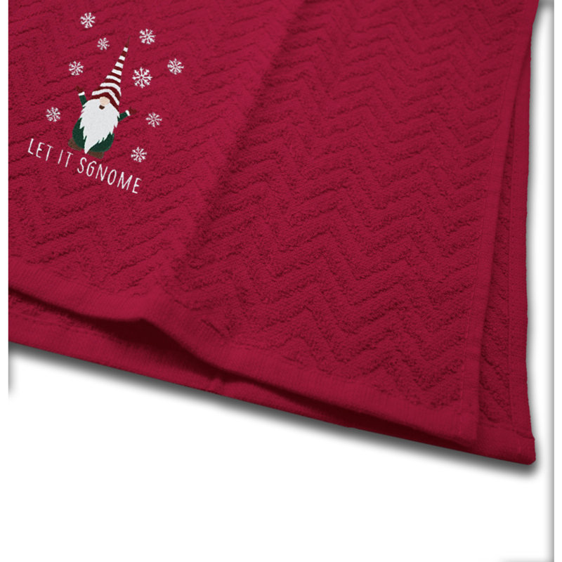 Cotton Tea Towel Kitchen Towel, Red