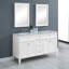 Ensemble de meuble-lavabo double 60 "Rivers-1761445998