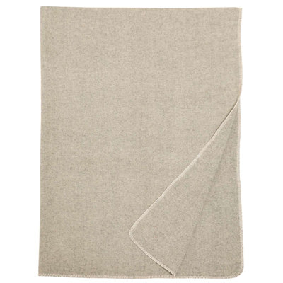 Wooded River Solid Neutro Throw