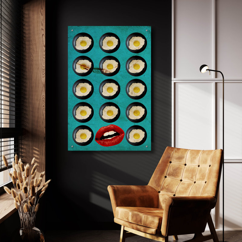 «One Egg A Day» par Elo Marc, H 36 po x l 24 po x P 0,2 po