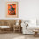 «Vintage Jack-o-Lantern Stamp», estampe numérique, design par Arlington Prints