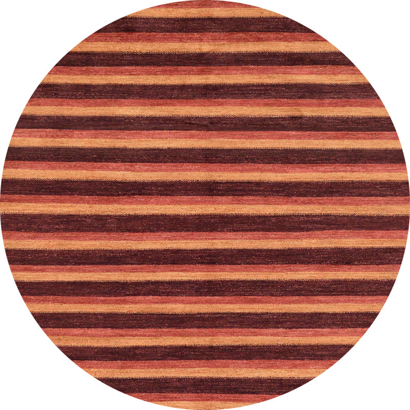 Abstract Indoor Rug, Round 8'