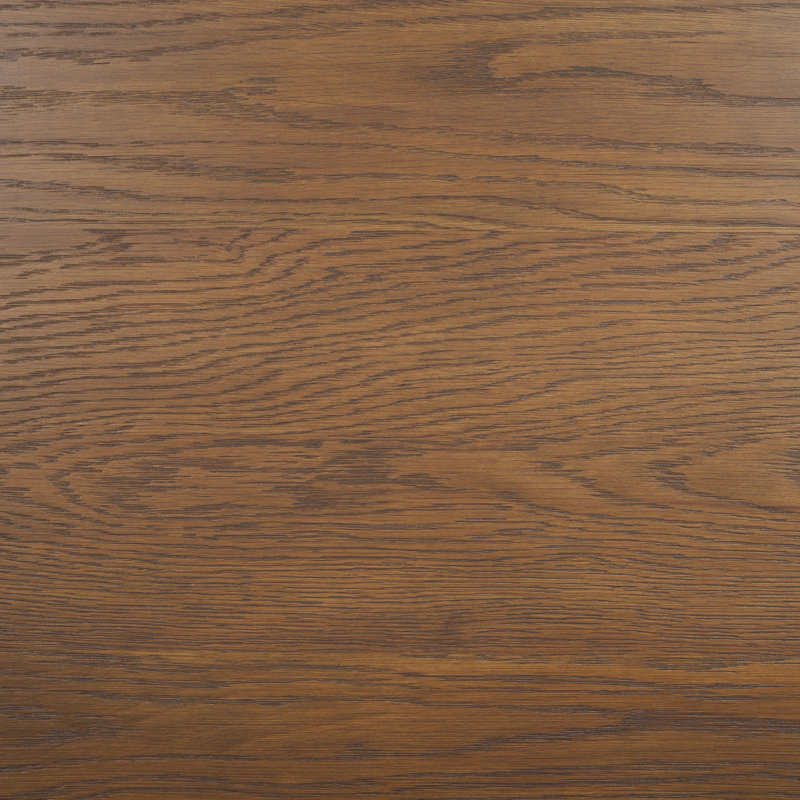 Sauger Platform Bed, Queen, Medium Oak